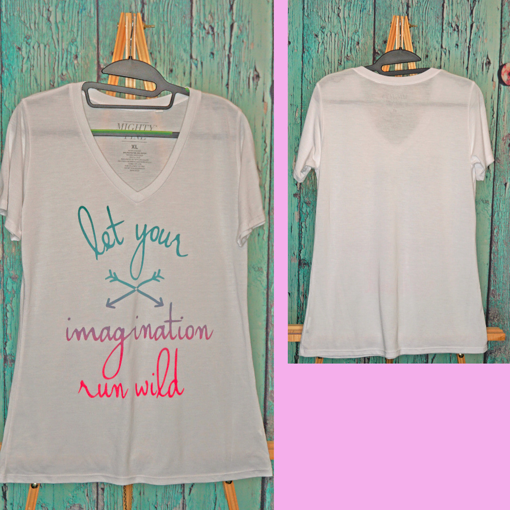 Mighty Fine "Let your imagination run wild" tshirt